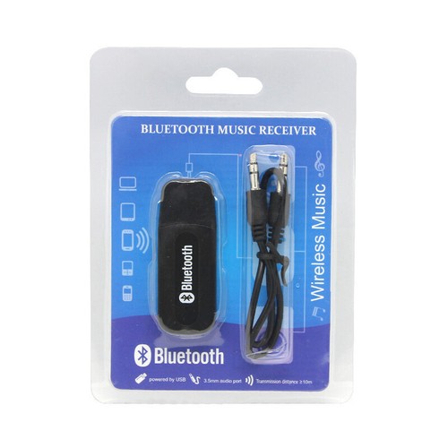 Car USB Bluetooth Adapter 3.5mm Audio Speaker Receiver Music Bluetooth Adapt _ou - Photo 6/6