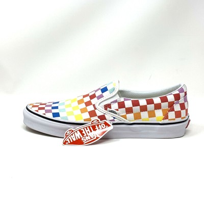 pride checkered vans