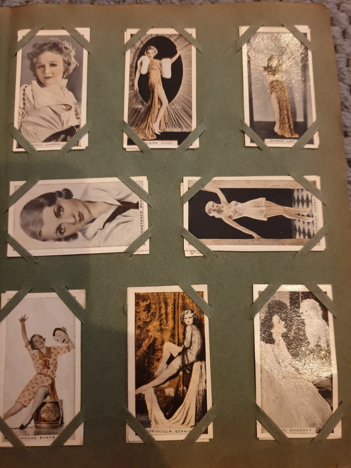 Vintage 464 Cigarette Card Album  - Film Stars And Films - Image 3 of 4