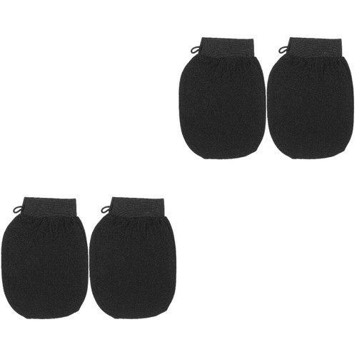 2 Count Exfoliating Gloves Rayon Spa Massage Mitt Hand Exfoliator eBay