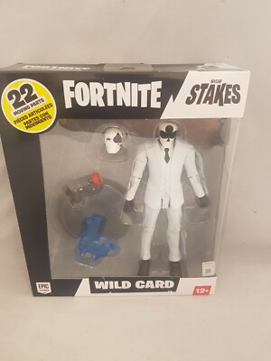 McFarlane Toys Fortnite Action Figure Wild Card Black 7 New