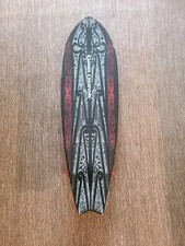 Kahuna Creations Shaka Su'a 46in Fishtail Longboard Skateboard Paddle Board Nice
