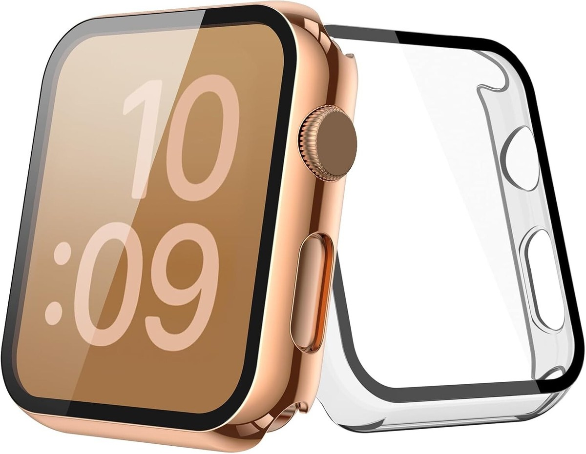 Pack Case Tempered Glass Screen Protector for Apple Watch 38mm