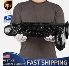 16.53" Super Huge Monster Penis Large Giant Dildo Anal Plug Dong Dick Sex Toys