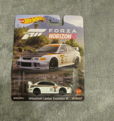 Hot Wheels 2022 Premium Forza Horizon 5 Mitsubishi Lancer Evolution VI White