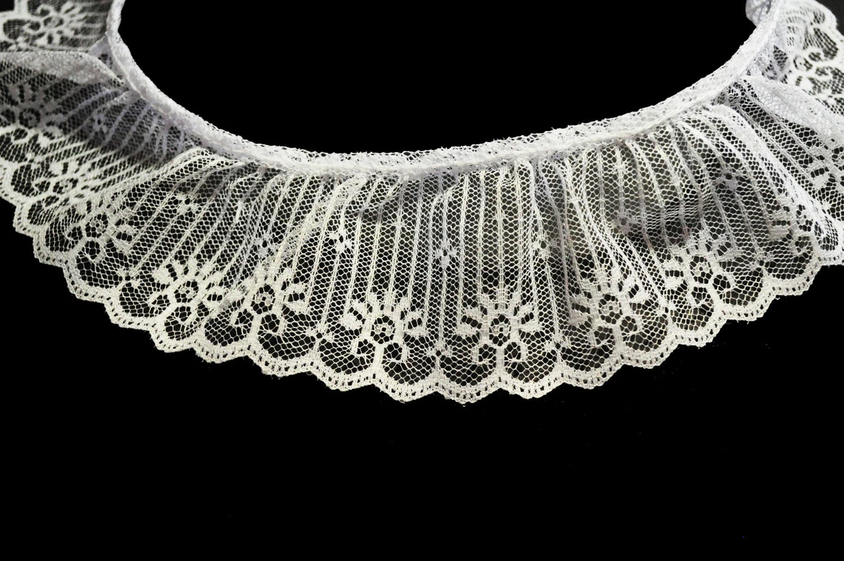 Wholesale ruffled lace trim deals