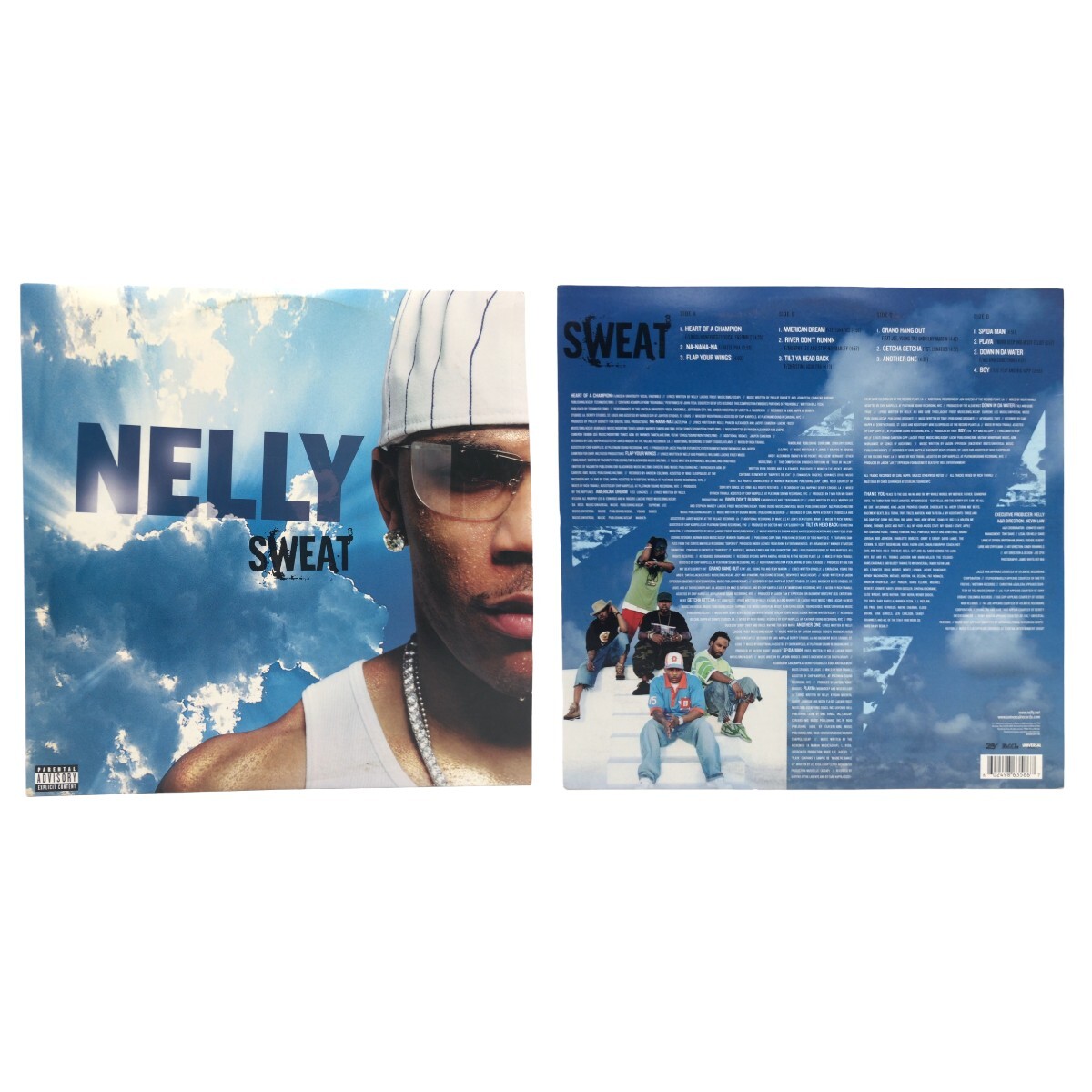 Nelly CD セット hiphop NELLY Sweat SUIT NELLY Records 6 sheets set HIPHOP Records 6