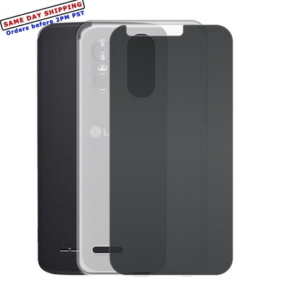 Anti-Spy Screen Protector Flexible Case for T-Mobile LG Stylo 3 Plus TP450 Phone