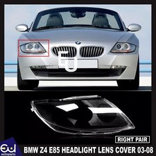 FOR BMW Z4 E85 2003-08 HEADLIGHT HEADLAMP LENS COVER CLEAR LAMPSHADE RIGHT SIDE