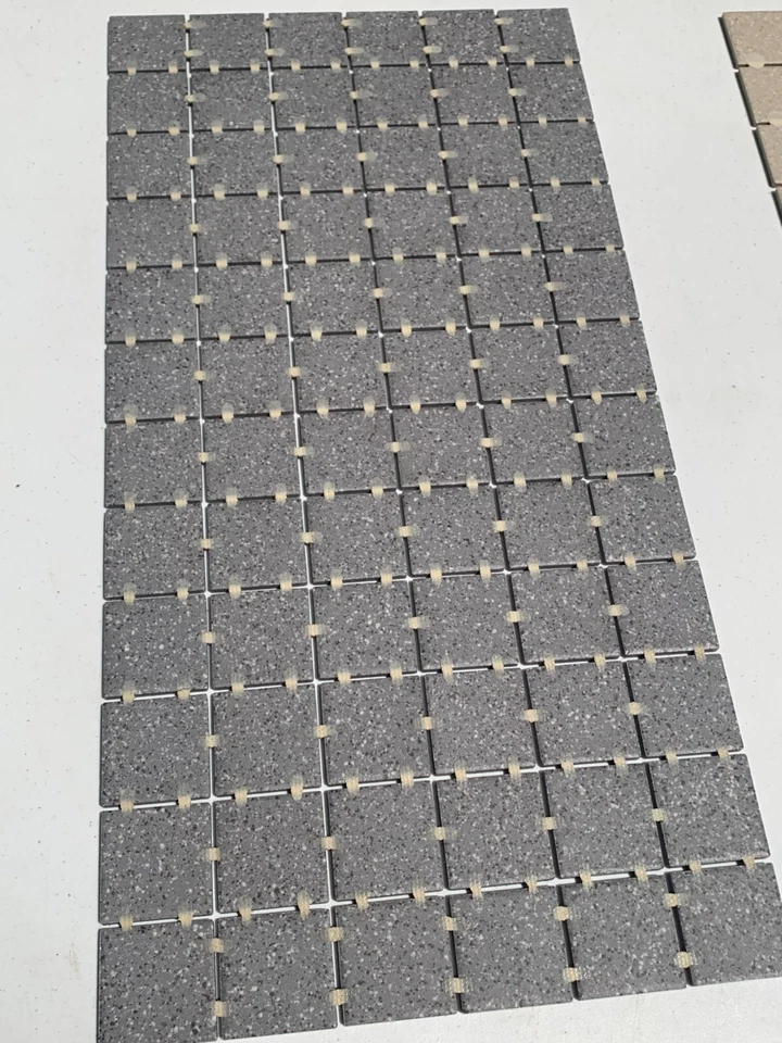 NEW AMERICAN OLEAN MOSAIC 0A06 STORM GRAY 2" x 2" PORCELAIN  FLOOR TILE 120 SqFt - Изображение 4 из 4