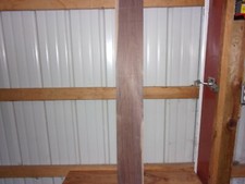 1 PC WALNUT SLAB AIR DRIED 4 YR LUMBER 47 13/16"X 6 3/4" X 1 3/4" LOT 562QQ FLAT