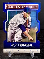 2014 Panini Elite Extra Edition #93 Andy Ferguson Status Blue #/100