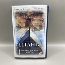 Titanic 1997 VHS Cert 12 Drama Romance Leonardo DiCaprio Kate Winslet