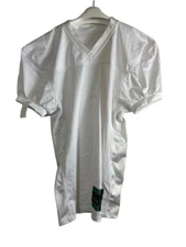 Pro Sphere Men's Football Fitted Sleeve Jersey- White, Large