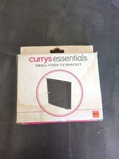 Currys Essential Small Fixed TV Bracket. New. Boxed