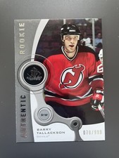 2005 SP Game Used Edition Authentic Rookies /999 Barry Tallackson #222 Rookie RC