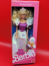 1989 Mattel Vintage La mia prima Barbie Principessa più bella di sempre #9942 NRFB