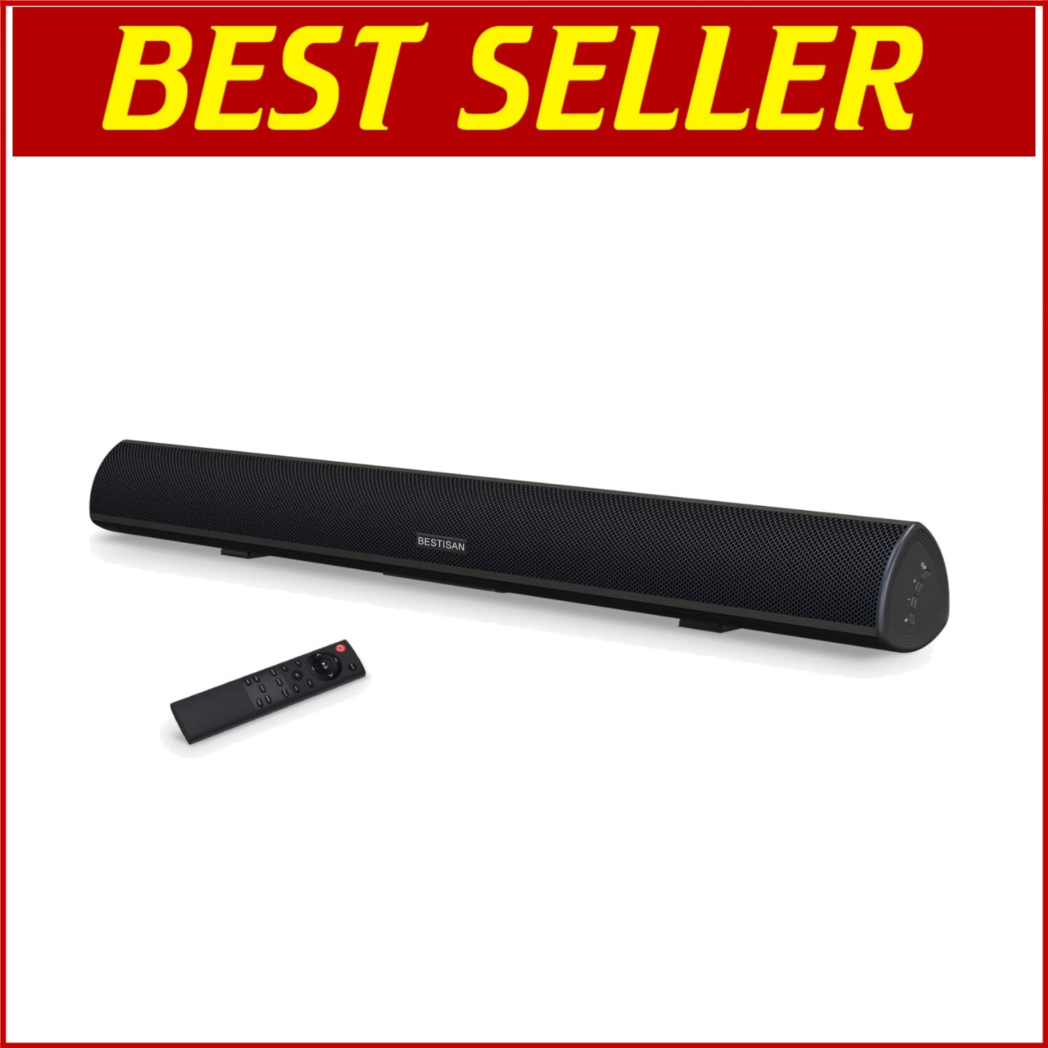34 Inch Powerhouse Soundbar with Wireless/Wired Connectivity