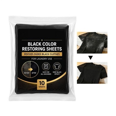 Stellen Sie schwarze Farben mit Mighty Fabric Sheets X 10 wieder her   parfüm