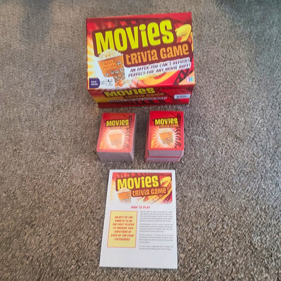 Goliath Movies Trivia Game Card Game Cards, Ages 12+, 2+ Players