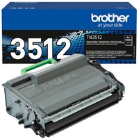 Brother Tn 3512 Schwarz 12000 Seiten Original Toner Black Xxl Xl Kartusche