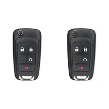 Replacement Flip Key Fob for 2017 GMC Terrain FCC OHT01060512 OHT01060512 Pack 2