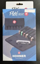 Harmonica Carrying Case - Holds 7 Harmonicas - Hohner MZ20191 Flex Case