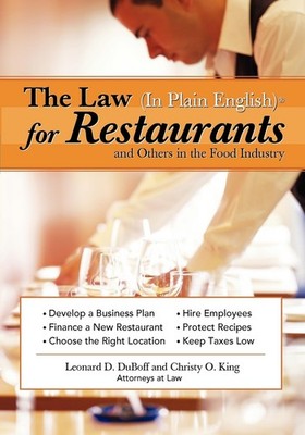 Law (in Plain English) for Restaurants and Others in the Food Industry