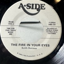 Keith Borman – The Fire in Your Eyes (A-Side HMH‑101) – Rare Funk/Soul 7″ (NM)