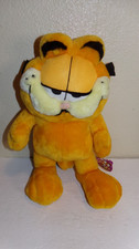 Garfield The Cat By PAWS Play By Play 14  Stuffed Plush Jim Davis Original Tag