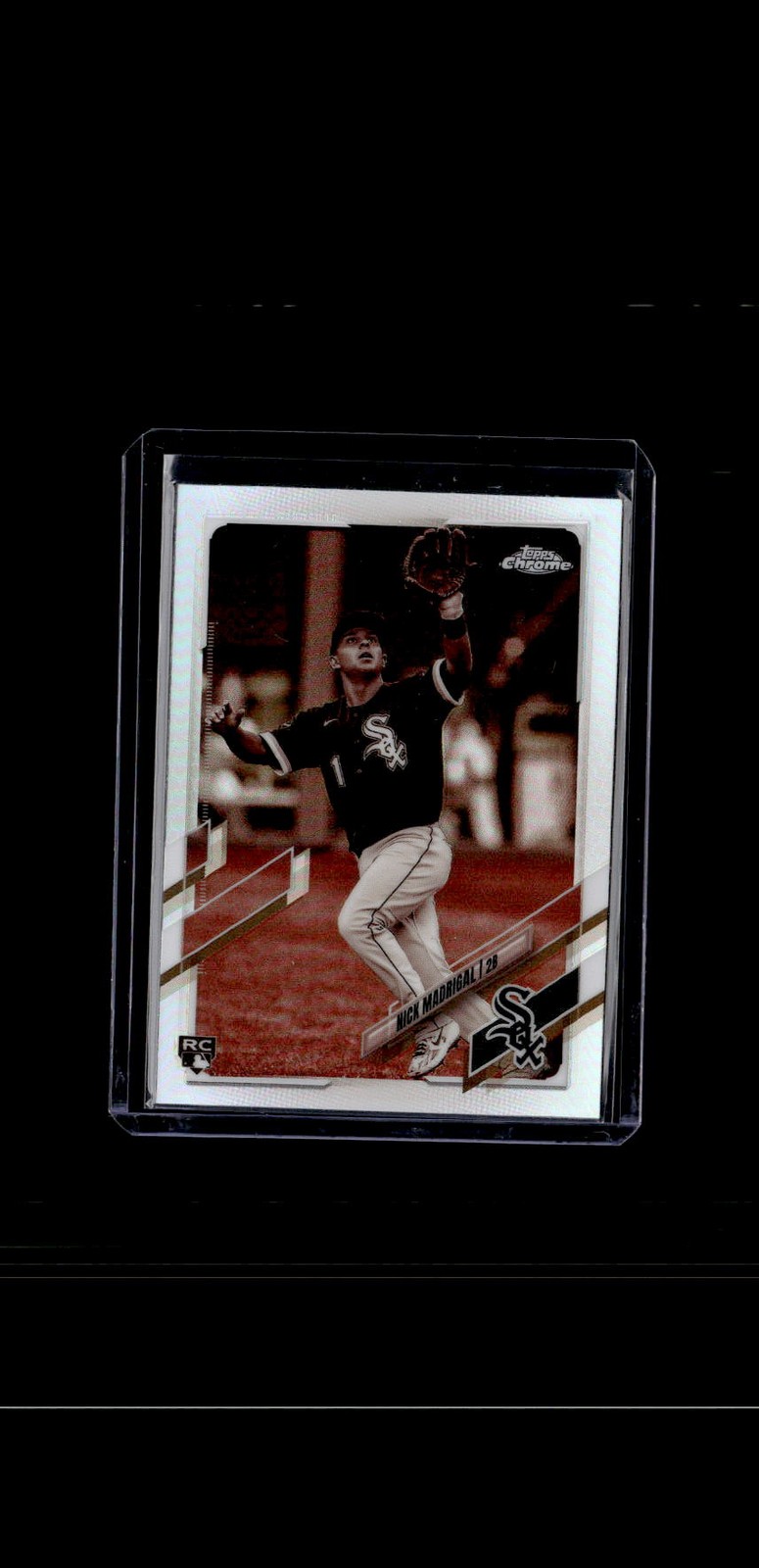 2021 Topps Chrome #79 Nick Madrigal Sepia Refractor