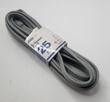 Add-On Appliance Extension Cord 25 FT Gray 3-Prong Flat Plug ACG25 14/3 SPT-3
