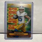 2025 Topps Chrome Ladd McConkey Refractor (RAW)