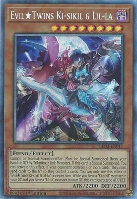 Evil Twins Ki-sikil & Lil-la (CR) - 1st Edition Genesis Impact NM YuGiOh