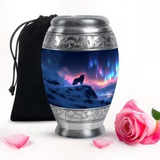 Fires of the Sky Large Cremains Urn for Ashes Adult Father 10 Inch 