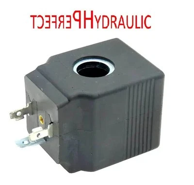 PERFEKTE HYDRAULISCHE Magnetspule Ø13mm 24V DC Volt für Hydraulikventile und Magnetventile