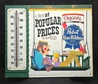 Vintage Pabst Blue Ribbon Beer Thermometer Press Sign  U.S.A. Works @W