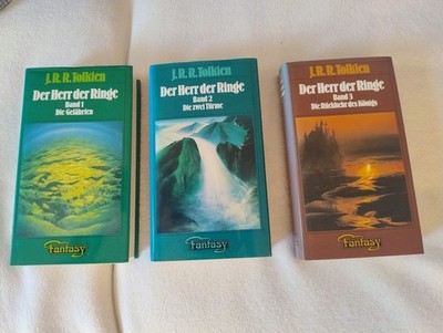Der Herr Der Ringe Band 1-3 J R R Tolkien Bertelsmann Fantasy