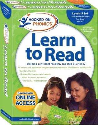 Hooked on Phonics Learn to Read - Levels 5&6 by Hooked on Phonics PAPERBACK