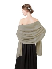 Soft Chiffon Scarfs Shawls and Wraps for Evening Dresses Wedding Shawl Wraps