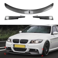 Spoilerlippe Frontlippe SCHWARZ f�r BMW 3er M-Paket E90 E91 FL Spoilerschwert