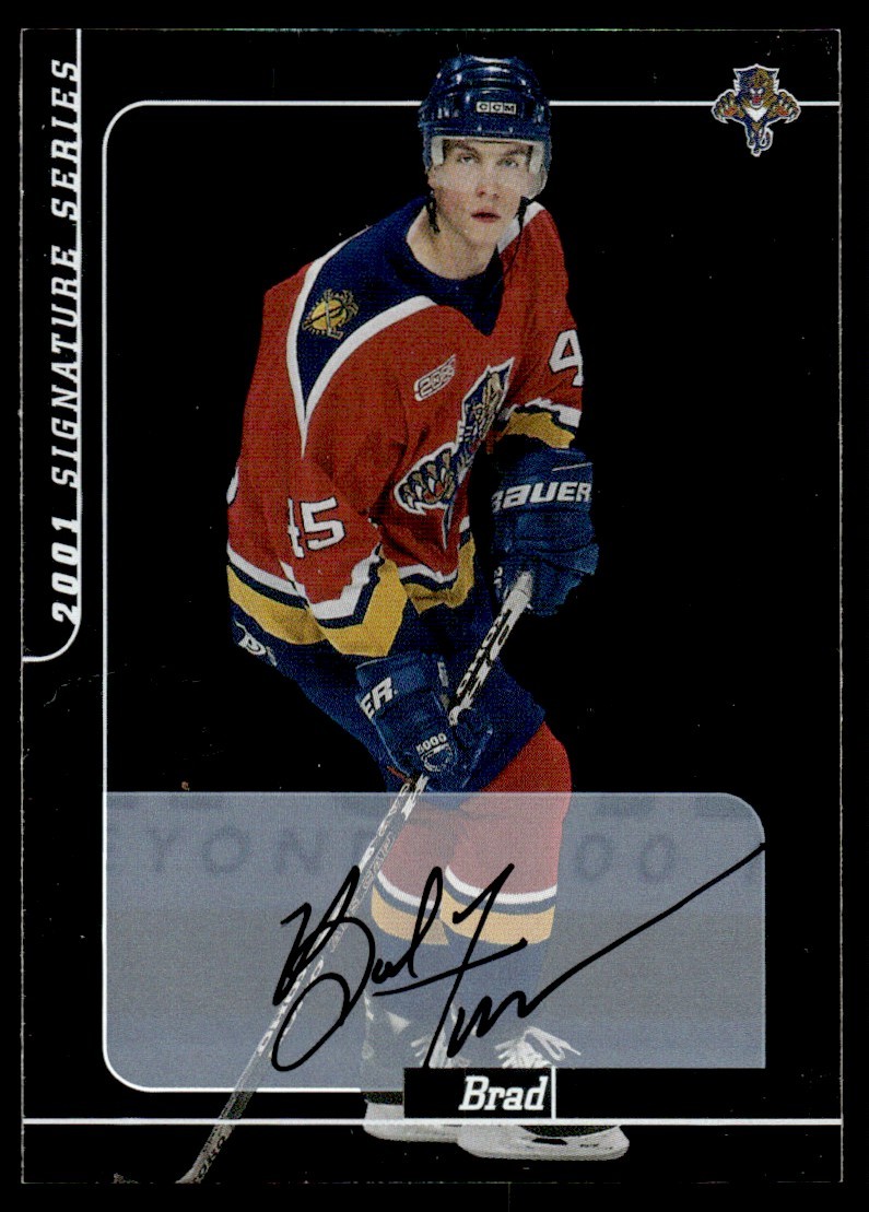 2000-01 Be a Player Signature Series Autographs Brad Ference Auto Florida