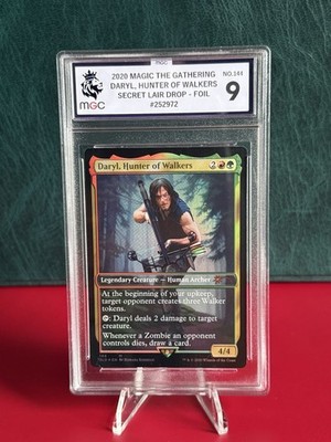 MTG SECRET LAIR DROP FOIL THE WALKING DEAD DARYL DIXON NORMAN REEDUS GRADED MINT