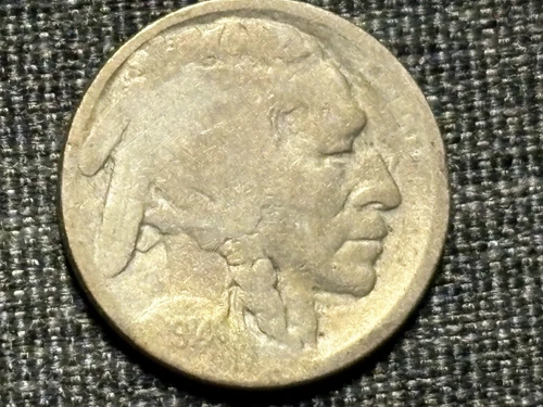 1914 Buffalo Nickel - Carefully Restored Date - Good Condition