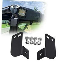 Rear Roof Pillar Roll Cage Bar Reverse LED Backup Light Pod Mounting Brackets