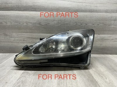 2011 12 13 Lexus IS250 IS350 ISF Left Driver Xeon AFS Headlight OEM FOR PARTS(17