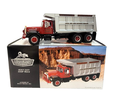 NEW in BOX First Gear Brockway Huskie HD Dump Truck Mack Truck  1:34