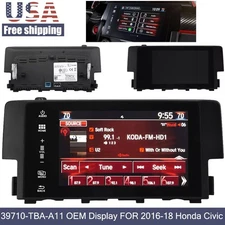 Radio OEM Navigation Display Touch Screen 39710-TBA-A11 FOR 2016-18 Honda Civic