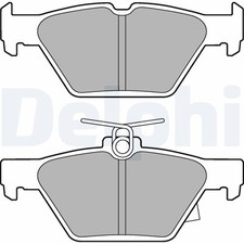 DELPHI LP3268 Kit de plaquettes de frein, frein à disque pour SUBARU