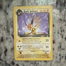Pokémon Dark Jolteon Team Rocket Rare 38/82 50 HP 2000 Wizards Regular